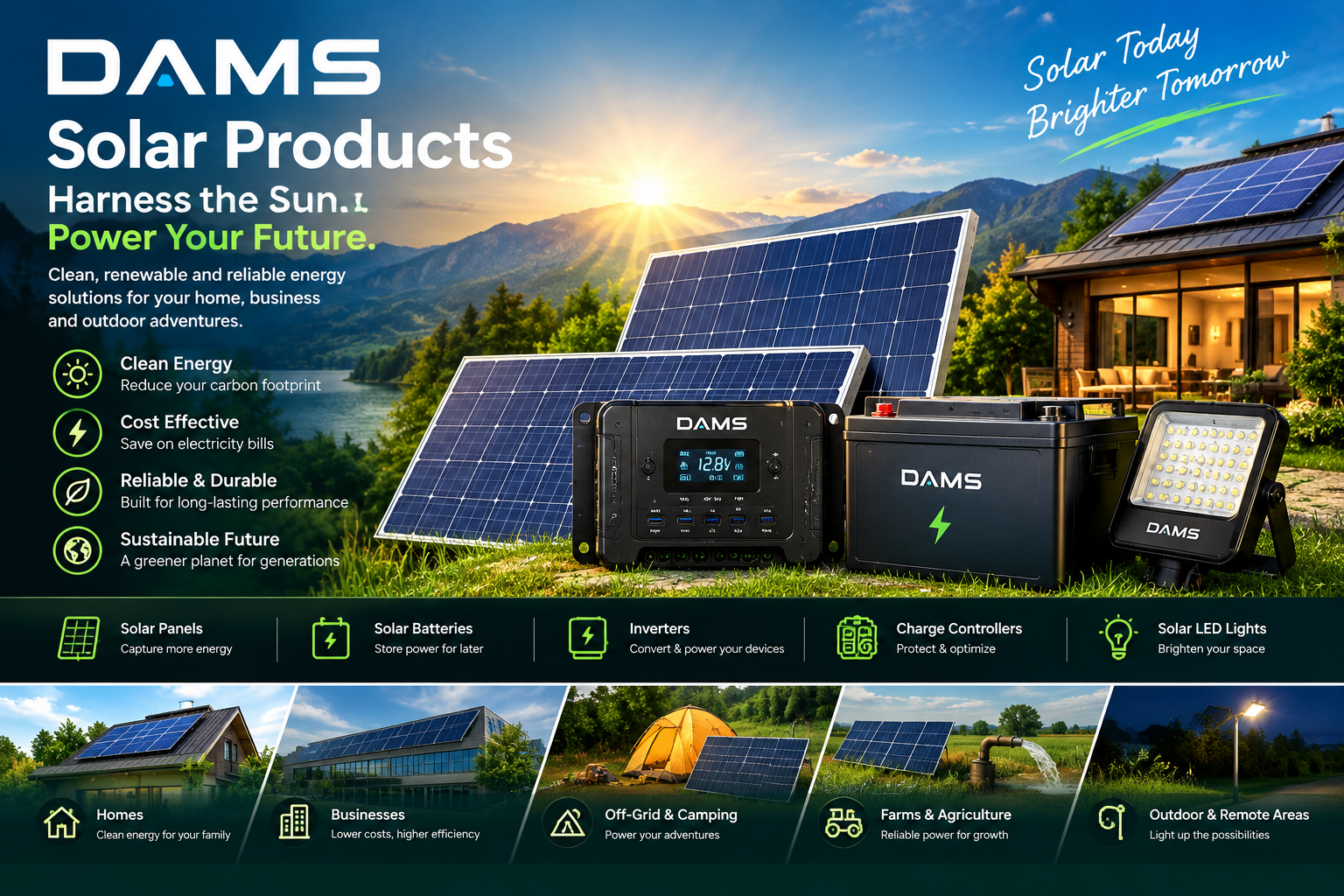 DAMS Solar Products
